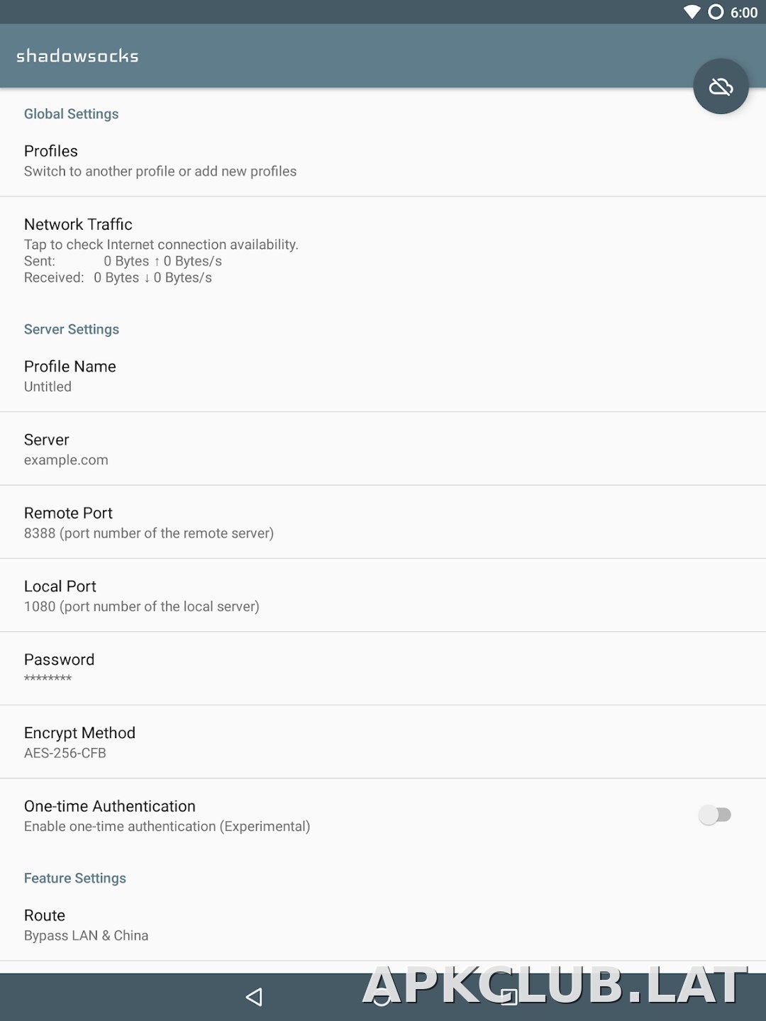 Shadowsocks скриншот 5