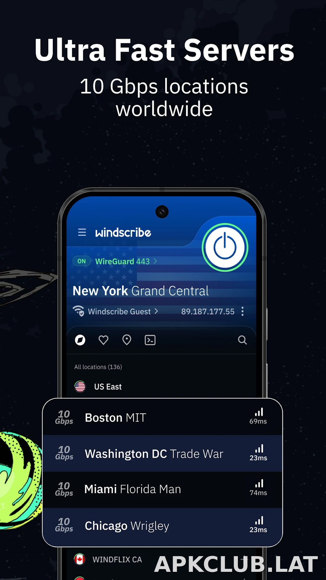 Windscribe скриншот 6